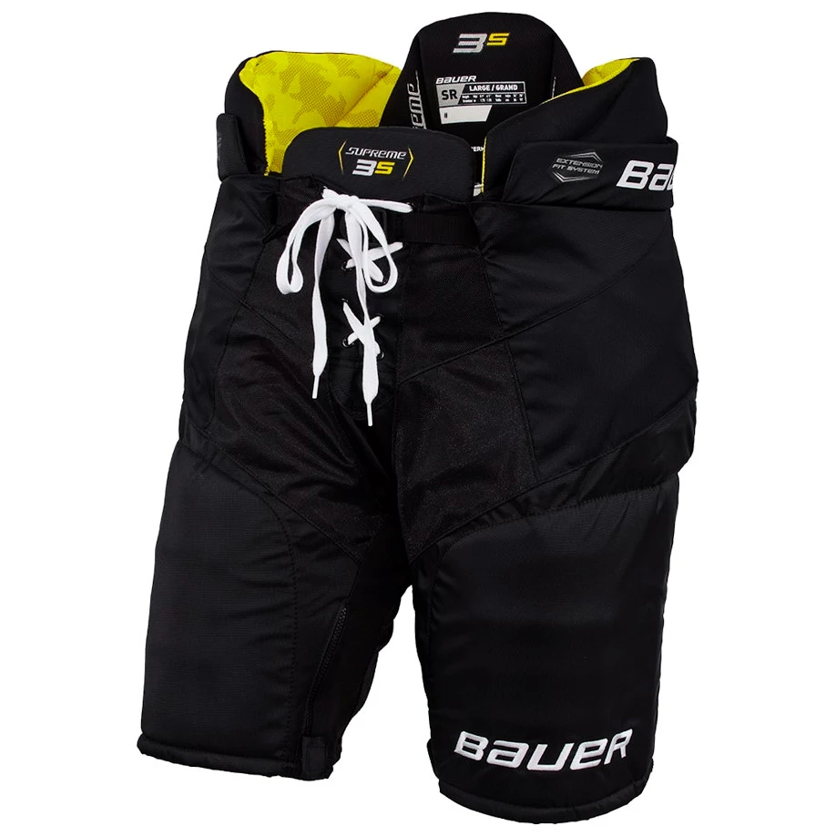 Pantaloni da hockey Bauer Supreme 3S Black Intermediate L