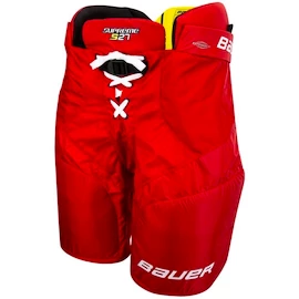 Pantaloni da hockey Bauer Supreme S27 Red Junior