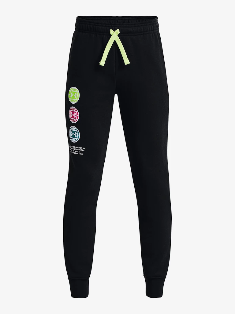 Pantaloni da tuta da bambino Under Armour  Rival Flc ANAML Jogger-BLK