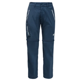 Pantaloni da uomo Jack Wolfskin Overland Zip Away Thunder Blue