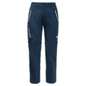 Pantaloni da uomo Jack Wolfskin  Overland Zip Away Thunder Blue 54