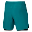 Pantaloni da uomo Mizuno  Core 7.5 2in1 Short/Harbor Blue