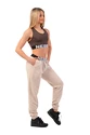 Pantaloni sportivi Nebbia Iconic con elastico in vita 408 crema