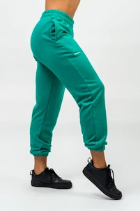 Pantaloni tuta da donna Nebbia GYM TIME Oversized Joggers With Pockets 281 green