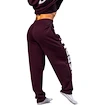Pantaloni tuta da donna Nebbia STRONG BEAUTY Loose-Fit Baggy Pants BOYFRIEND STYLE 432 dark red