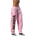 Pantaloni tuta da donna Nebbia STRONG BEAUTY Loose-Fit Baggy Pants BOYFRIEND STYLE 432 pink