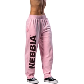 Pantaloni tuta da donna Nebbia STRONG BEAUTY Loose-Fit Baggy Pants BOYFRIEND STYLE 432 pink