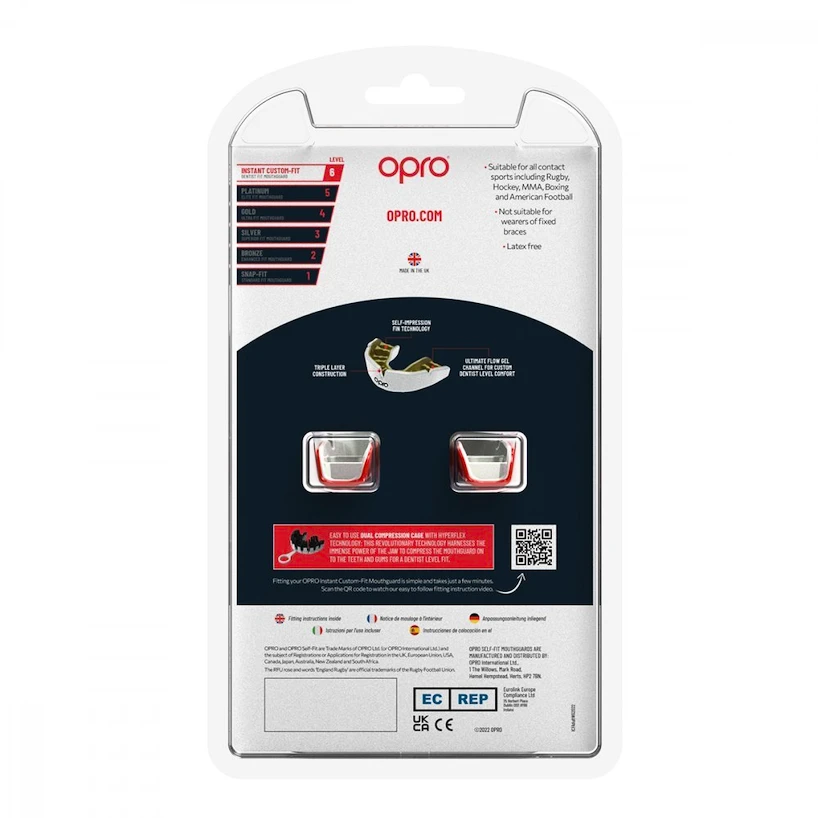 Paradenti Opro  INSTANT CUSTOM FIT CZ Senior