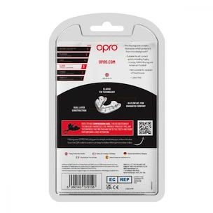 Paradenti Opro  SILVER Clear Senior
