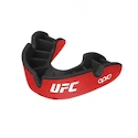 Paradenti Opro  SILVER UFC Red/Black Senior
