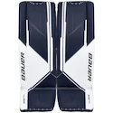 Paragambe portiere per hockey Bauer Supreme M5PRO - MTO white/navy Intermediate