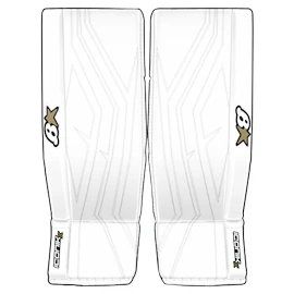 Paragambe portiere per hockey BRIAN'S Iconik X White Junior