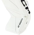 Paragambe portiere per hockey CCM Axis 2 white/white/white/white Senior