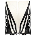 Paragambe portiere per hockey CCM Eflex 7.5 White/Black Senior 34 + 1 palec