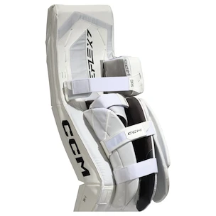 Paragambe portiere per hockey CCM Eflex 7.9 White Senior 34 + 1 palec
