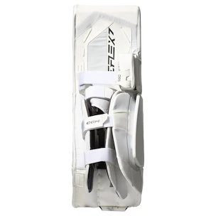 Paragambe portiere per hockey CCM Eflex 7.9 White Senior 34 + 1 palec
