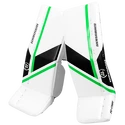 Paragambe portiere per hockey Warrior Ritual G6 E+ white/black/green Youth