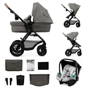 Passeggino Kinderkraft Moov 2 Air 3In1 Light Grey