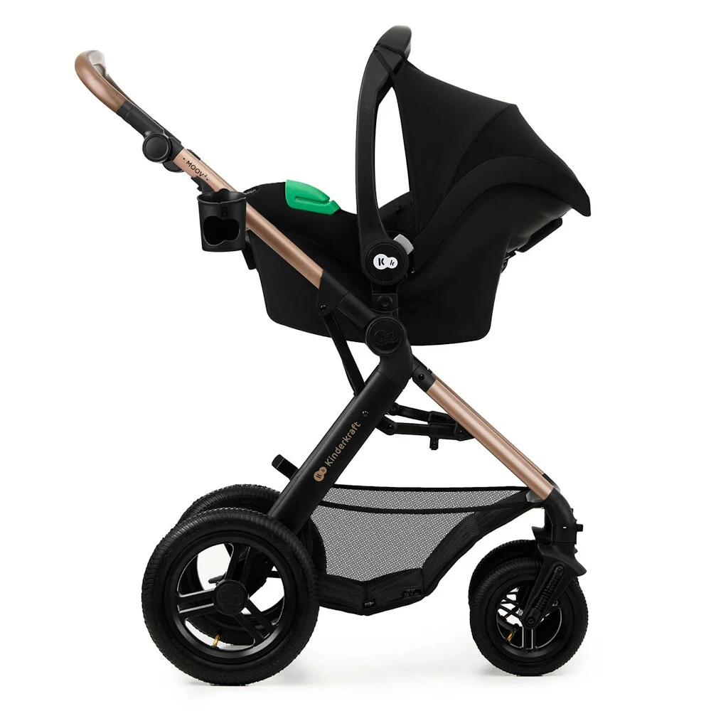 Passeggino Kinderkraft Moov 2 Air 3In1 Sand Beige
