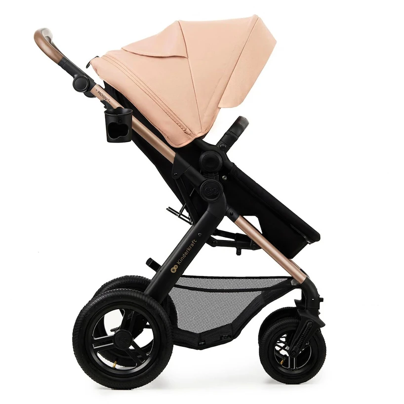 Passeggino Kinderkraft Moov 2 Air 3In1 Sand Beige
