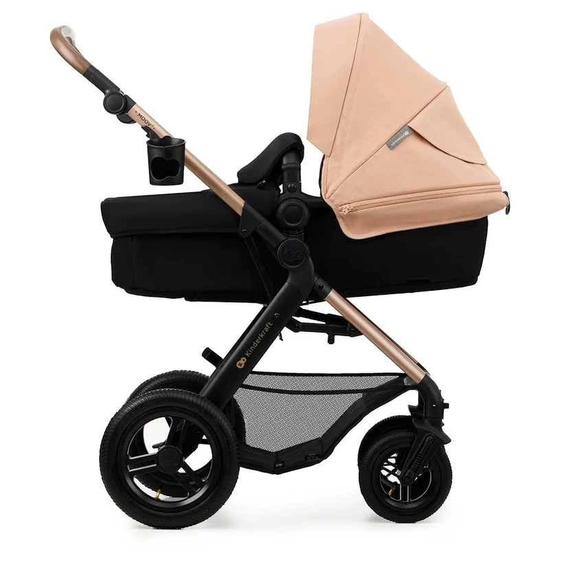 Passeggino Kinderkraft Moov 2 Air 3In1 Sand Beige