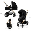 Passeggino Kinderkraft Moov 2 XL Pure Black