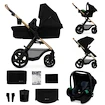 Passeggino Kinderkraft Moov 2 XL Pure Black