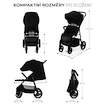 Passeggino Kinderkraft Trig 3  Onyx Black