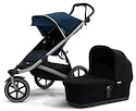 Passeggino sportivo Thule Urban Glide 2 Urban Glide 2 Majol Blue + Bassinet