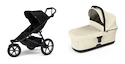 Passeggino sportivo Thule Urban Glide 3 Black + Bassinet Soft beige