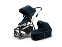 Passeggino Thule Sleek Aluminum/Navy Blue