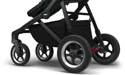 Passeggino Thule Sleek Mallard Green on Black