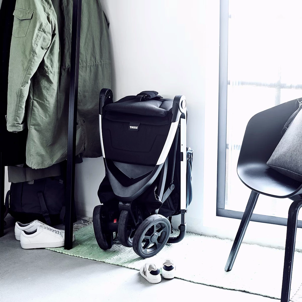 Passeggino Thule Spring Soft Beige on Black