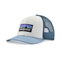 Patagonia  P-6 Logo Trucker Hat White/Light Plume
