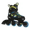 Pattini a rotelle per bambini Fila  J-One Boy Combo 3-Set Blue/Lime