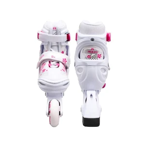 Pattini a rotelle per bambini Roces  Jokey 3.0 Girl White/Pink  EUR 34-37