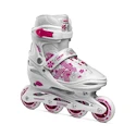 Pattini a rotelle per bambini Roces  Jokey 3.0 Girl White/Pink  EUR 34-37