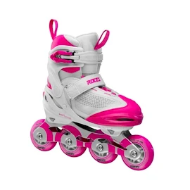 Pattini a rotelle per bambini Roces Moody X Girl Tif White/Pink