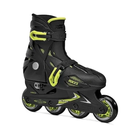 Pattini a rotelle per bambini Roces Orlando III Black/Lime