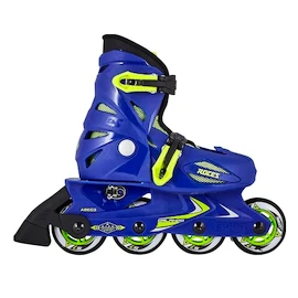 Pattini a rotelle per bambini Roces Orlando III Blue/Lime