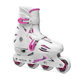 Pattini a rotelle per bambini Roces Orlando III White/Pink