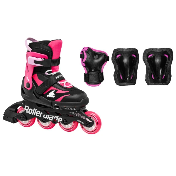 Pattini a rotelle per bambini Rollerblade  Microblade Combo Black/Pink
