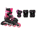 Pattini a rotelle per bambini Rollerblade  Microblade Combo Black/Pink  EUR 36,5-40,5