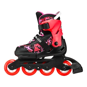 Pattini a rotelle per bambini Rollerblade  Microblade SL Black/Coral