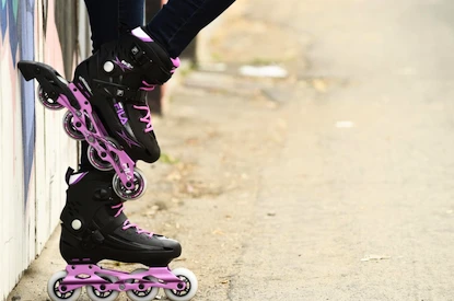 Pattini a rotelle per donna Fila  Madame Houdini Black/Violet