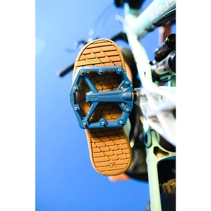 Pedali a piattaforma Crankbrothers  Stamp 1 Large Orange Gen 2