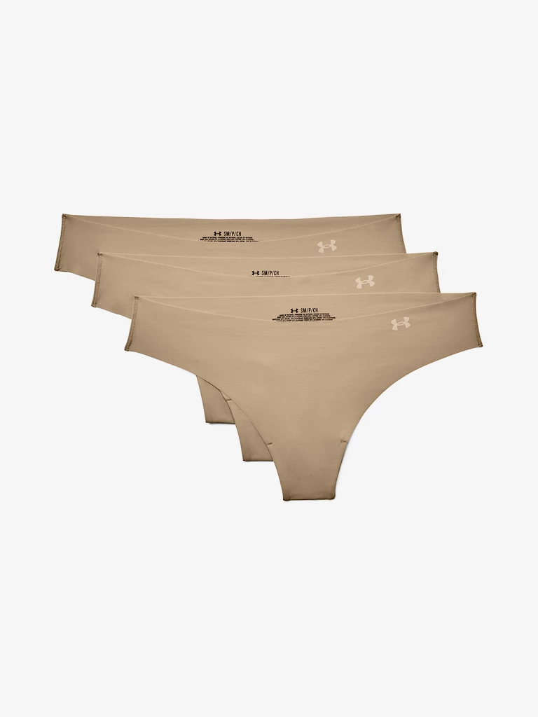 Perizoma da donna Under Armour  PS Thong 3Pack Brown