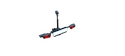 Porta-monopattini per gancio di traino TMK FLY Footbike 01 - black