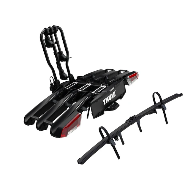Portabici da gancio traino Thule EasyFold 3 (945) + Adattatore Thule EasyFold 3 Foldable Bike add-on