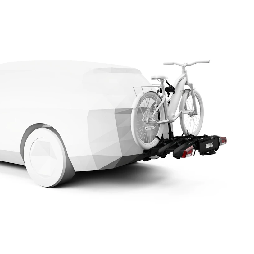 Portabici da gancio traino Thule EasyFold 3 (945) + Adattatore Thule EasyFold 3 Foldable Bike add-on